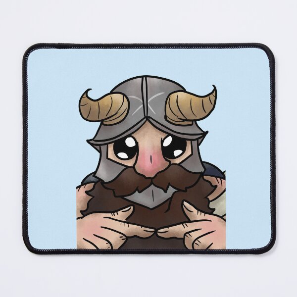 Item preview, Dungeon Meshi Senshi UWU face designed and sold by nhitori.