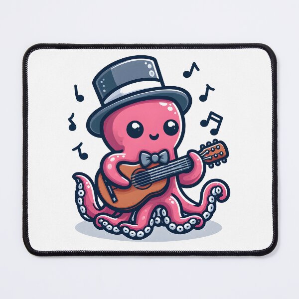 Item preview, Kawaii Octopus: A Top Hat designed and sold by CanvasCutie.