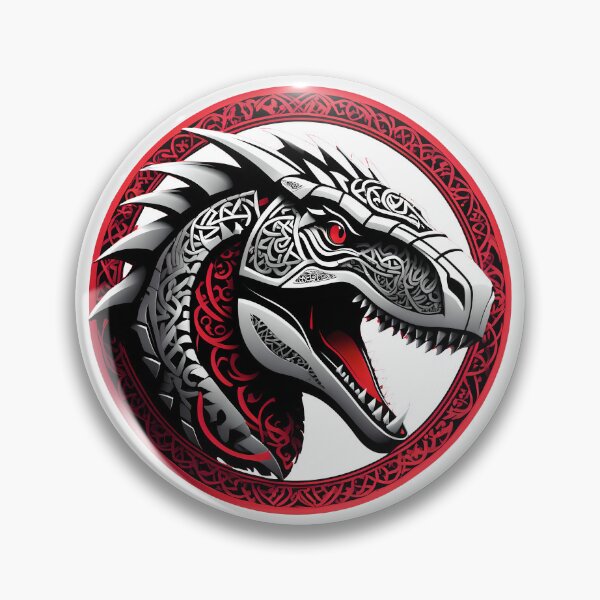 Item preview, Robot T-Rex Black and Red designed and sold by DigitalHeadache.