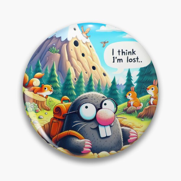 Item preview,  Lost mole. designed and sold by MyHappyArtShop.