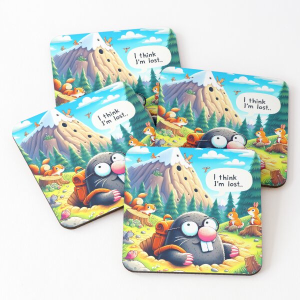 Item preview,  Lost mole. designed and sold by MyHappyArtShop.