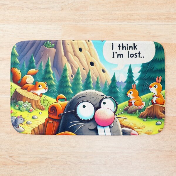 Item preview,  Lost mole. designed and sold by MyHappyArtShop.