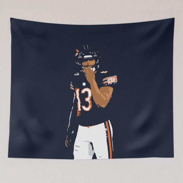 Item preview, Caleb Williams #18 Chicago Bears Graphic Art designed and sold by Bear Creative.