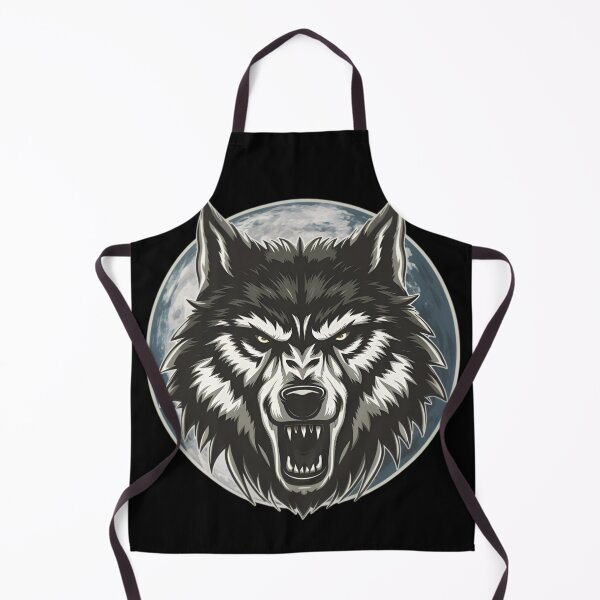 Item preview, Moonlit Wolf Logo designed and sold by PolygonPinnacle.