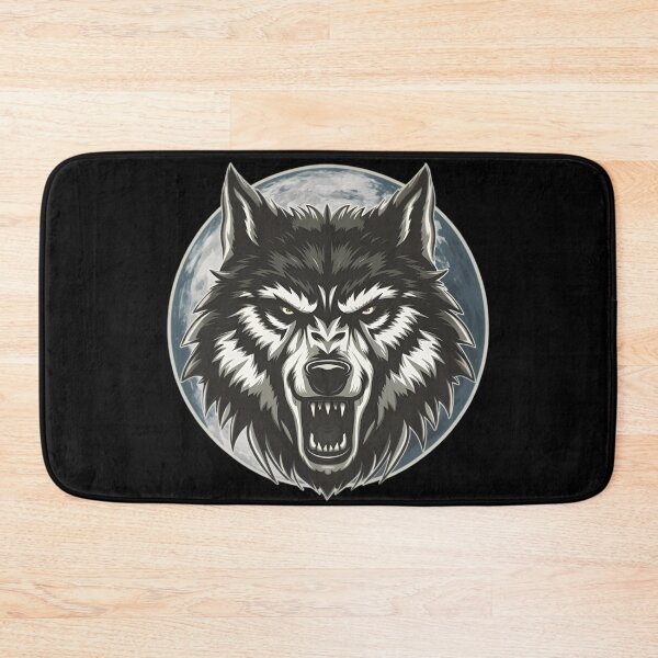 Item preview, Moonlit Wolf Logo designed and sold by PolygonPinnacle.