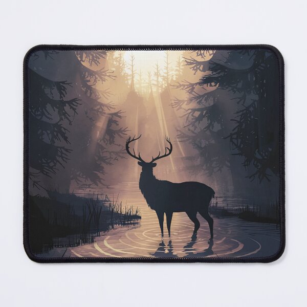 Item preview, Majestic Stag designed and sold by Angry Swan Designs.