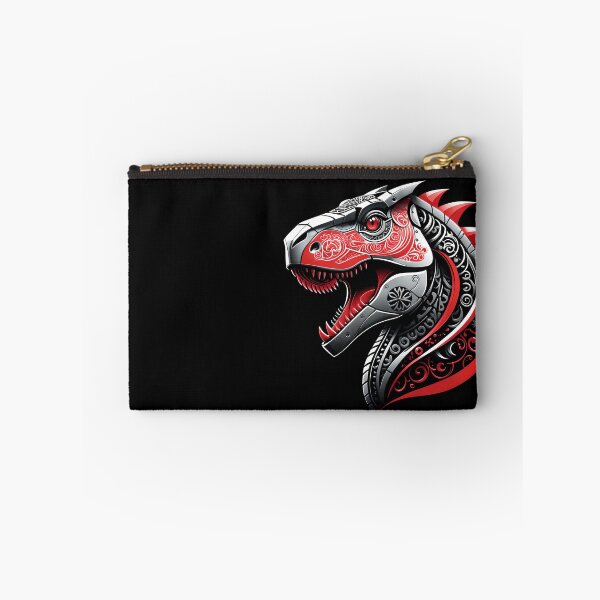 Item preview, Robot T-Rex Black and Red B designed and sold by DigitalHeadache.