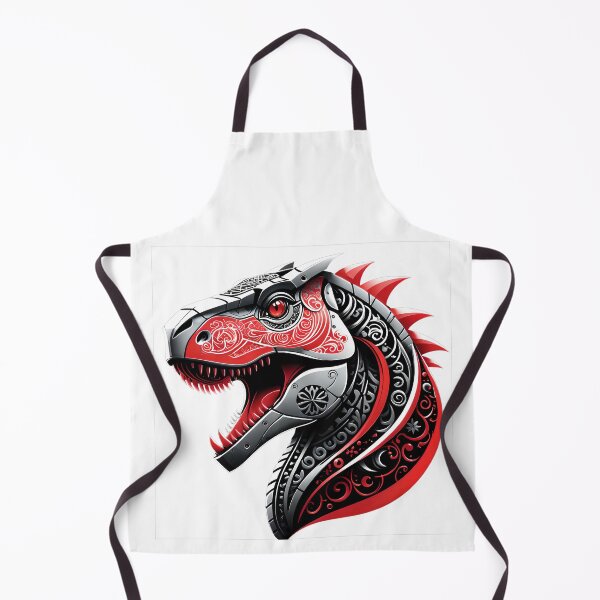 Item preview, Robot T-Rex Black and Red B designed and sold by DigitalHeadache.