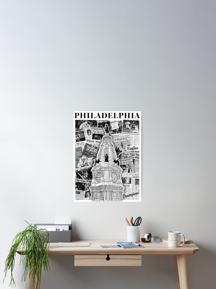 Thumbnail 2 of 3, Poster, Philadelphia Wins it all designed and sold by Rockys-Randoms.