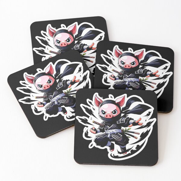 Item preview, Anime Ninja Pig designed and sold by TKsTees.