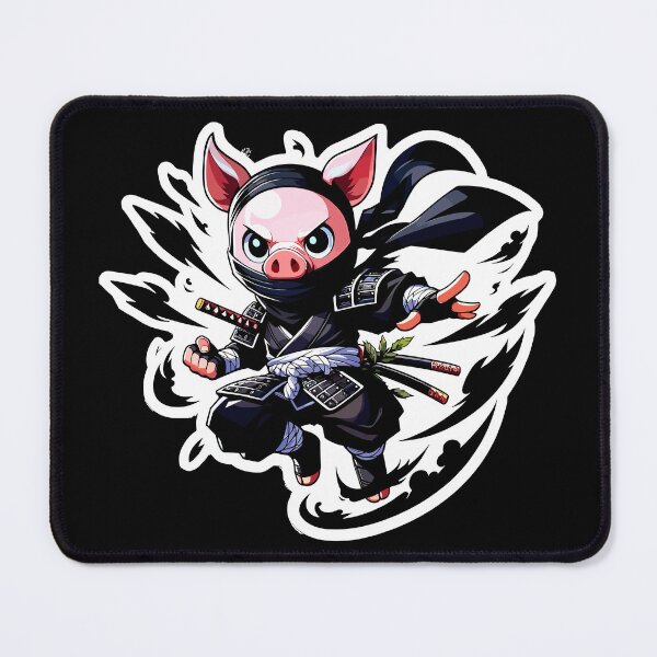 Item preview, Anime Ninja Pig designed and sold by TKsTees.