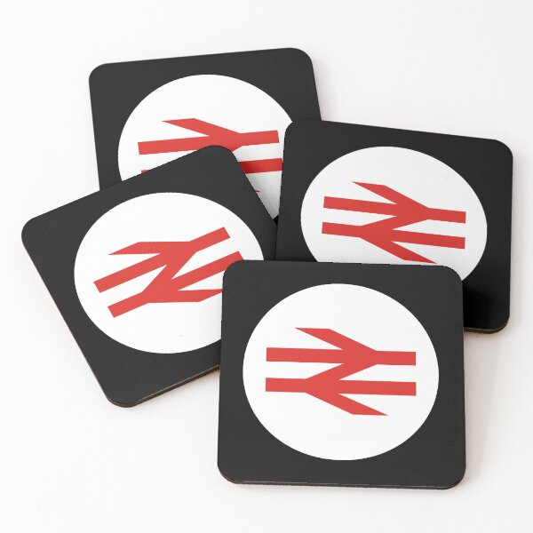 Item preview, BRITISH RAIL ROUND LOGO-RED- designed and sold by DRIPPED-STORE.