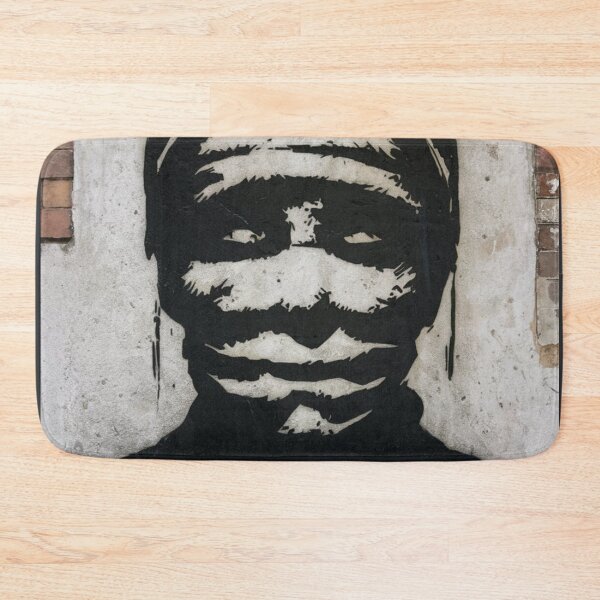 Item preview, Masked Man Stencil Graffiti designed and sold by Bomax121.