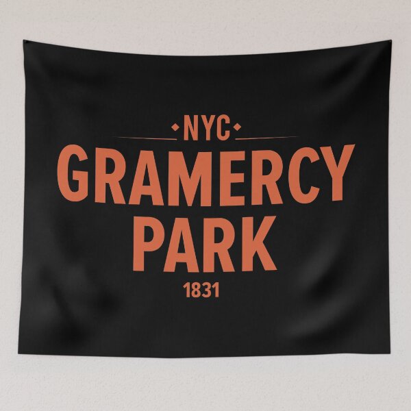 Item preview, Gramercy Park: Authentic NYC Streetwear for Urban Explorers designed and sold by Boogosh.