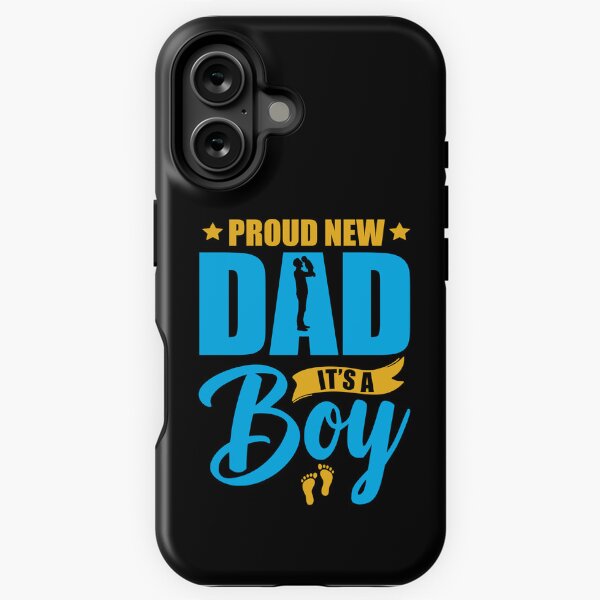 Item preview, Proud New Dad Its A Boy - Gender Reveal designed and sold by medamrani.