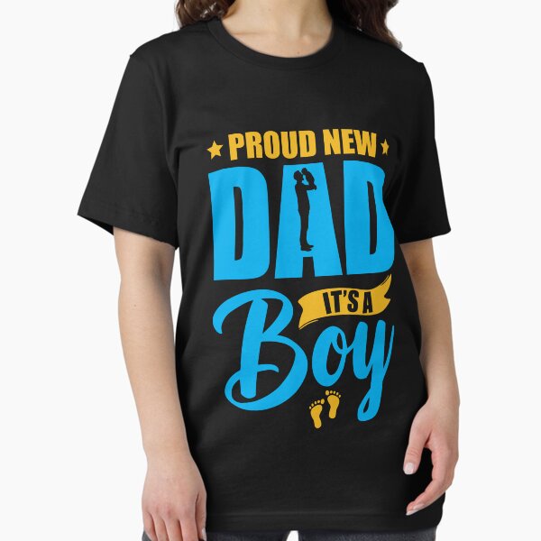 Item preview, Proud New Dad Its A Boy - Gender Reveal designed and sold by medamrani.