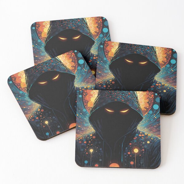 Item preview, a hooded man representing solar eclipse designed and sold by optimusprime39.