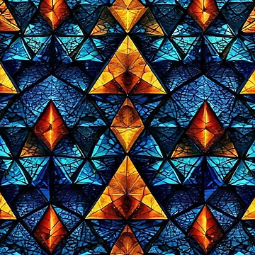 Artwork thumbnail, Triangles by Collection de trésors