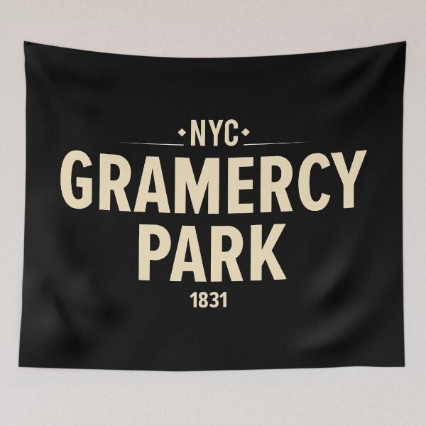 Item preview, Gramercy Park: Authentic NYC Streetwear for Urban Explorers designed and sold by Boogosh.
