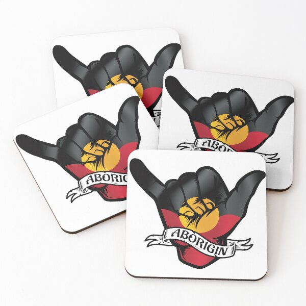 Item preview, Aborigin Shaka Hand Flag designed and sold by Margival.