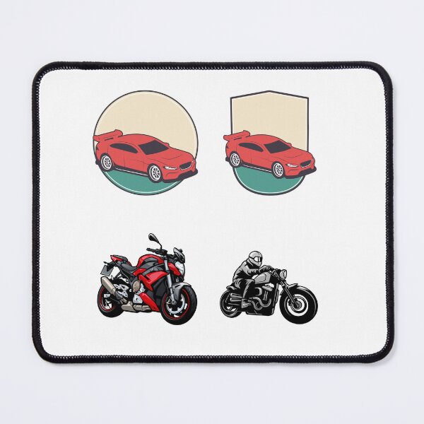 Item preview, A car or a motorcycle is all a man needs to be happy designed and sold by huape.