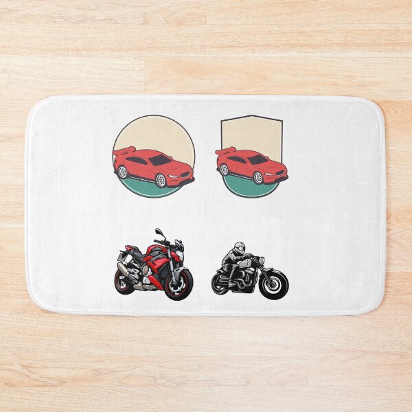 Item preview, A car or a motorcycle is all a man needs to be happy designed and sold by huape.