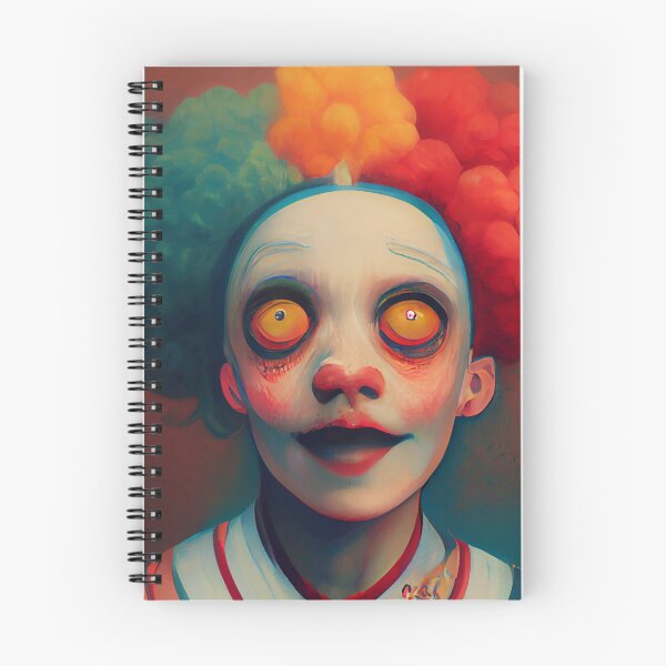 Item preview, Clown Face Weird Halloween designed and sold by BrookHarve.