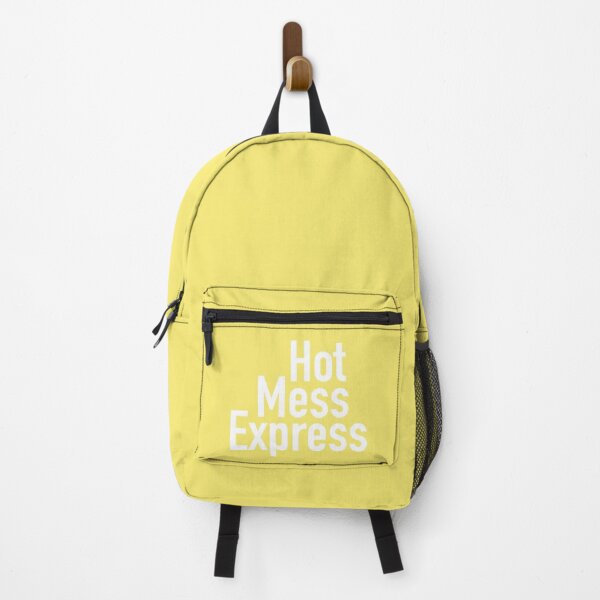 Item preview, Hot Mess Express Version Seven - Yellow Background designed and sold by TeaLimeTwo.