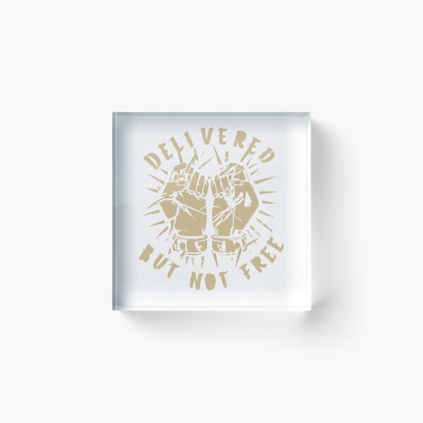 Item preview, Delivered but Not Free - Christian Empowerment Graphic for Men designed and sold by HahaHandlesHub.
