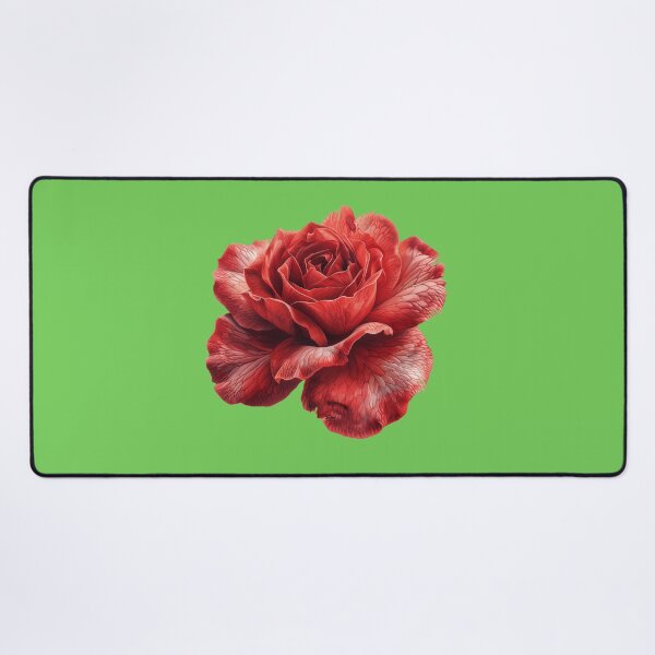 Item preview, "Blooming beauty - close-up of delicate details of red rose on white background" designed and sold by SBD-Shop.