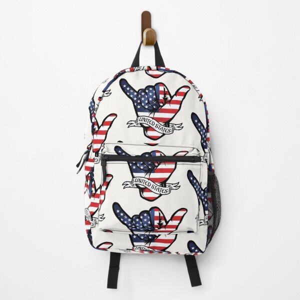 Item preview, USA Shaka Hand Flag designed and sold by Margival.