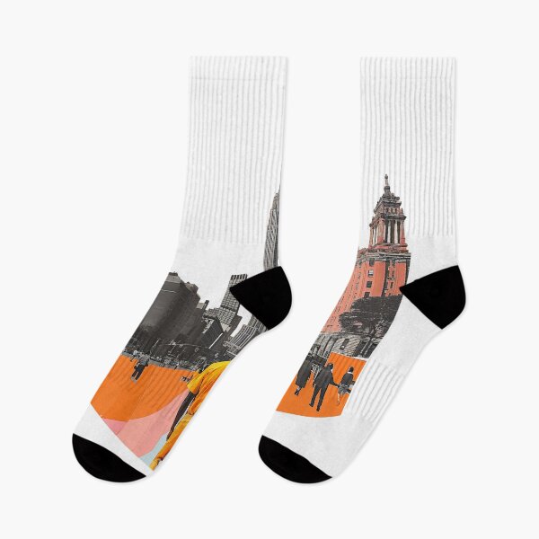 Item preview, Collage Wall Art T-shirt Design: The Skyscraper designed and sold by ForeverPrintsOK.