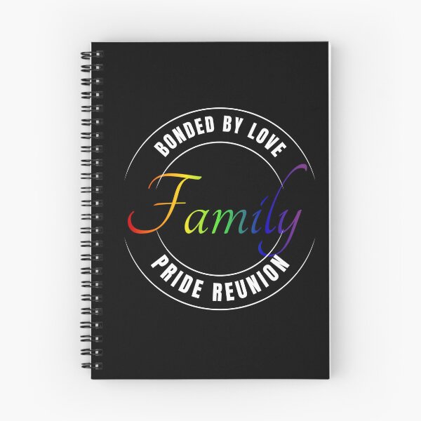 Item preview, Bonded By Love, Family Pride Reunion Slogan, Rainbow Text, LGBTQ+ Family Tees, Pride Festival Tees, Positive Slogan Tees,   designed and sold by PrideBeProud.