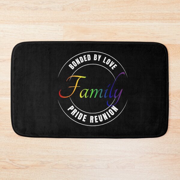 Item preview, Bonded By Love, Family Pride Reunion Slogan, Rainbow Text, LGBTQ+ Family Tees, Pride Festival Tees, Positive Slogan Tees,   designed and sold by PrideBeProud.