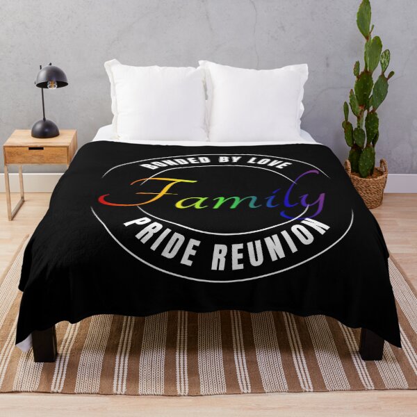 Item preview, Bonded By Love, Family Pride Reunion Slogan, Rainbow Text, LGBTQ+ Family Tees, Pride Festival Tees, Positive Slogan Tees, designed and sold by PrideBeProud.