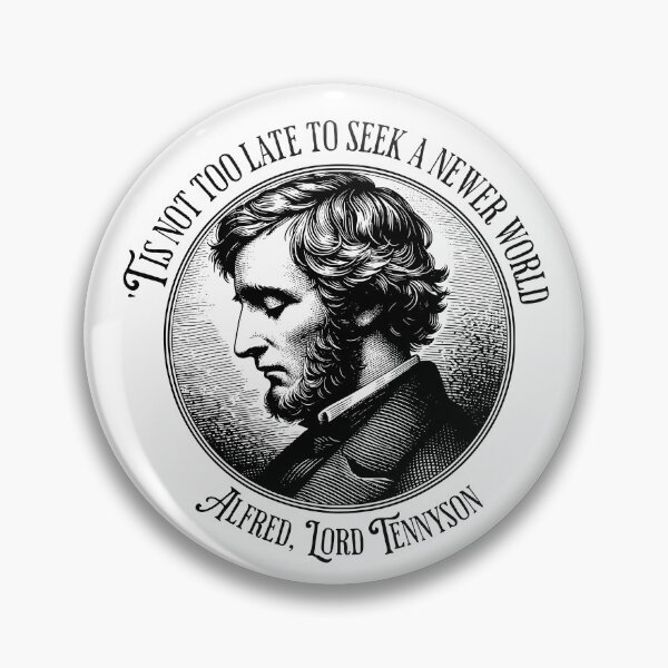 Item preview, Alfred, Lord Tennyson designed and sold by joystreethouse.