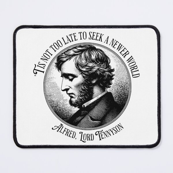 Item preview, Alfred, Lord Tennyson designed and sold by joystreethouse.
