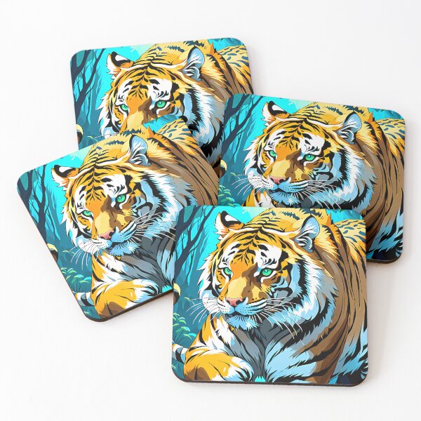 Item preview, Jungle Tiger, Ai Generated Art  designed and sold by ACC .