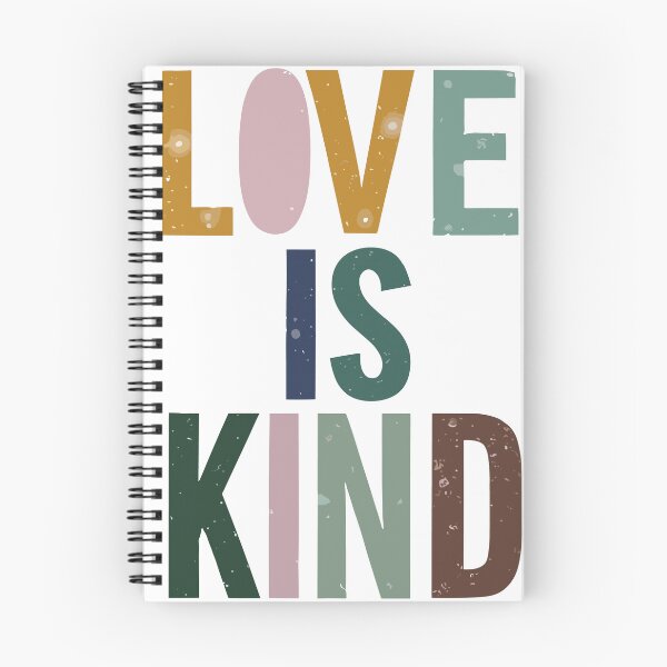 Item preview, Love is Kind - Scandinavian Minimalist Typography designed and sold by HahaHandlesHub.