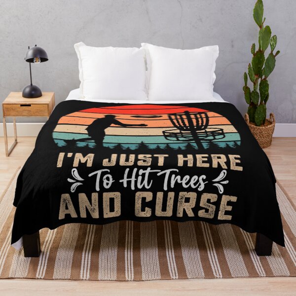 Item preview, I'm Here To Hit Trees And Curse designed and sold by Hairball-Pets.