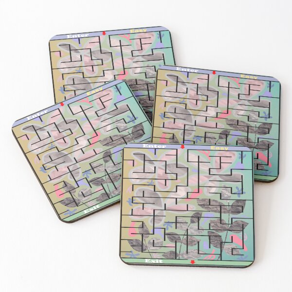 Item preview, Easy maze puzzle, entertainment for posters and accessories. designed and sold by jayne0524.
