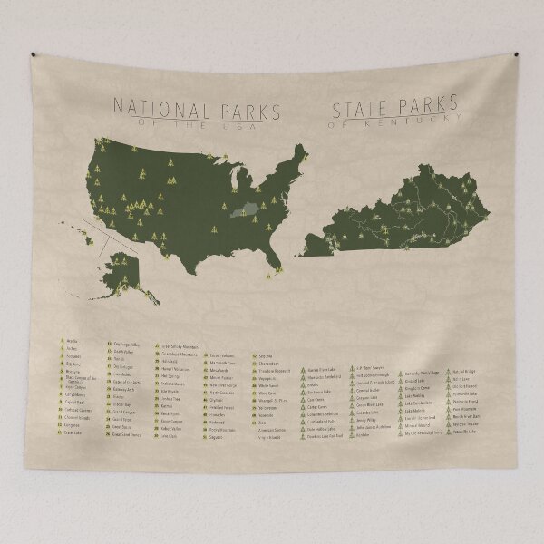 Item preview, US National Parks - Kentucky designed and sold by FinlayMcNevin.
