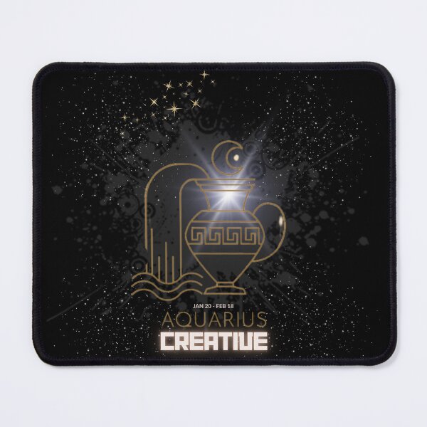 Item preview, Celestial Aquarius: Embrace Your Water Bearer Spirit "black" designed and sold by IDoMatterROSASS.