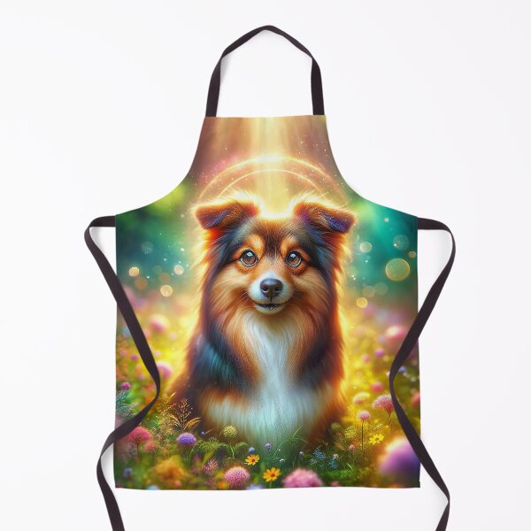 Item preview, Heavenly lights over the wonder dog designed and sold by Cerberus-Art.