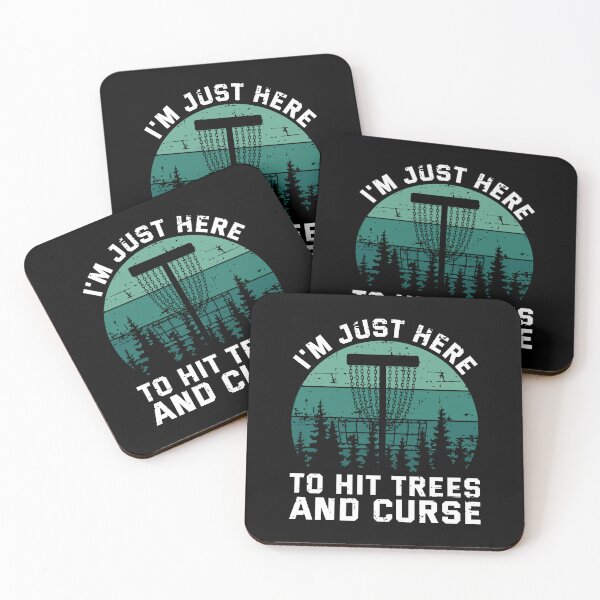 Item preview, I'm Here To Hit Trees And Curse designed and sold by Hairball-Pets.