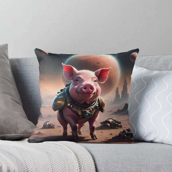 Item preview, Alien Pig in the Mars designed and sold by Marcicev-Bojan.