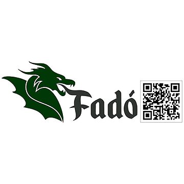 Artwork thumbnail, Fado QR Code Sticker by FaDragon