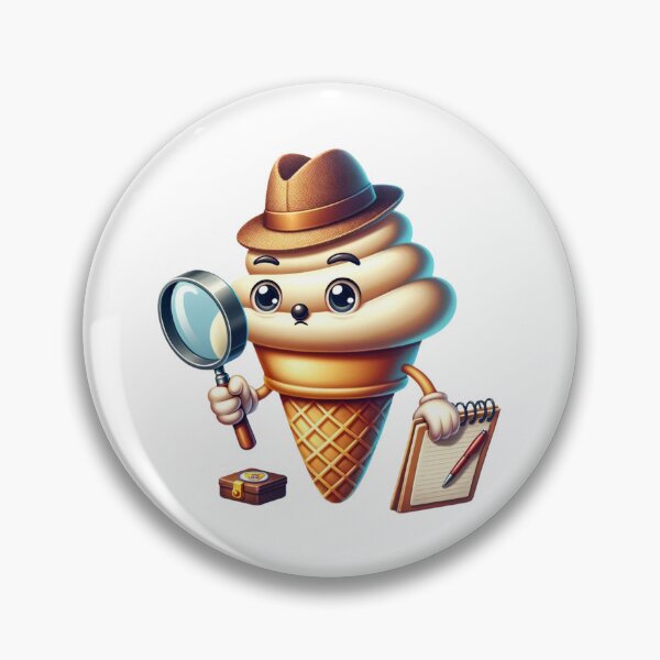 Item preview, Sleuth Scoop - The Ice Cream Detective designed and sold by vk09.