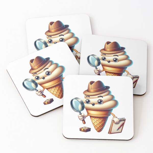 Item preview, Sleuth Scoop - The Ice Cream Detective designed and sold by vk09.