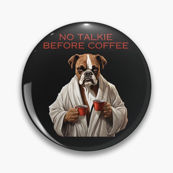 Item preview, No Talkie Before Coffee designed and sold by AlienOccupation.
